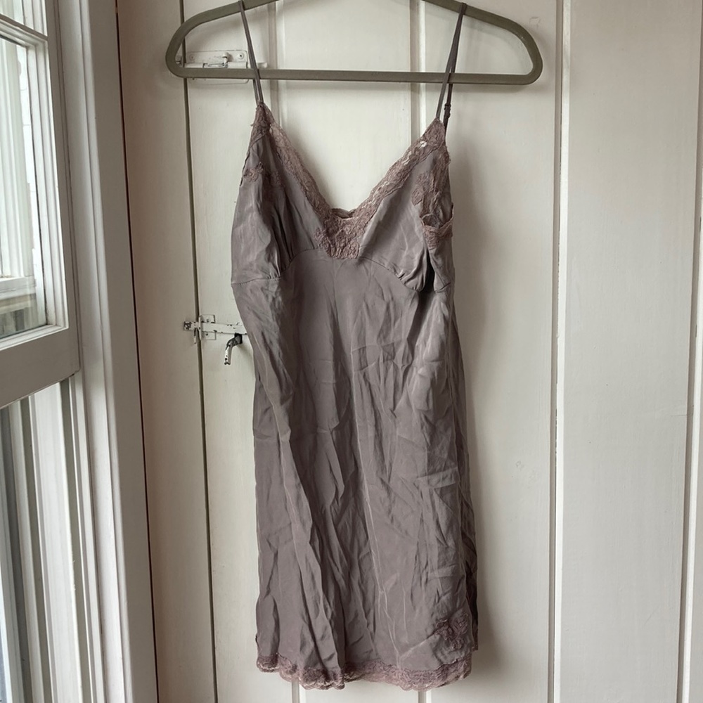 Gold Hawk silk camisole